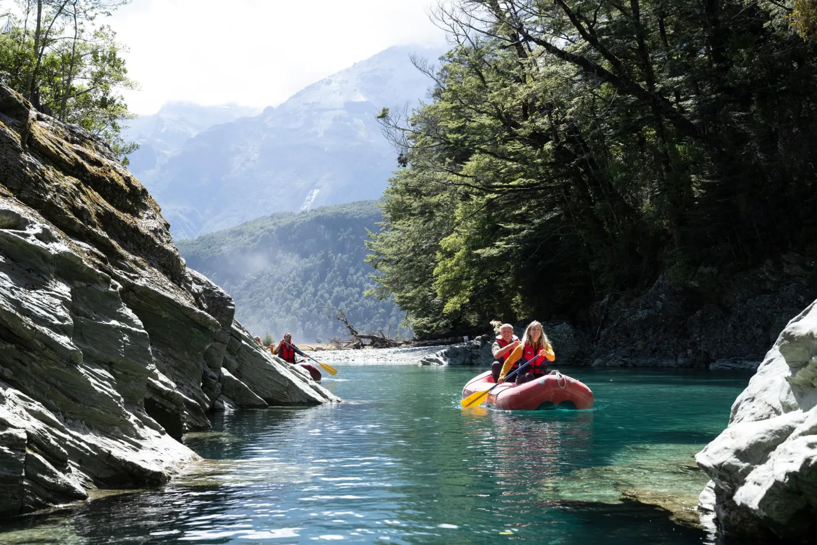 From Queenstown: Dart River Canoe & Jet Boat Day Trip